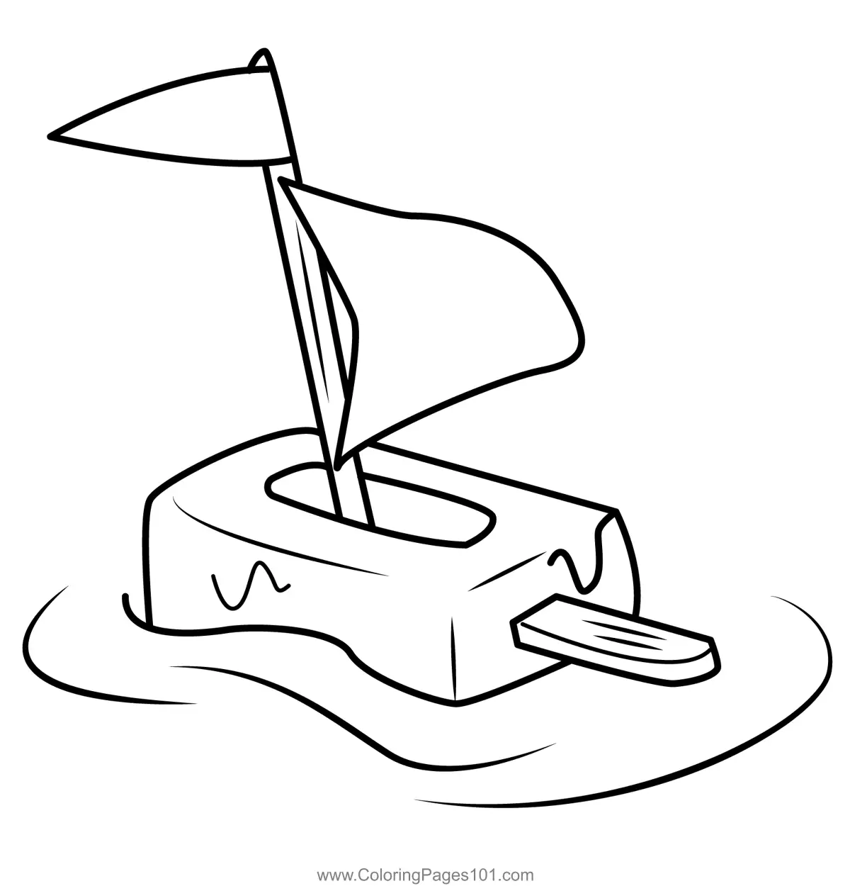 Boats Coloring Pages 4