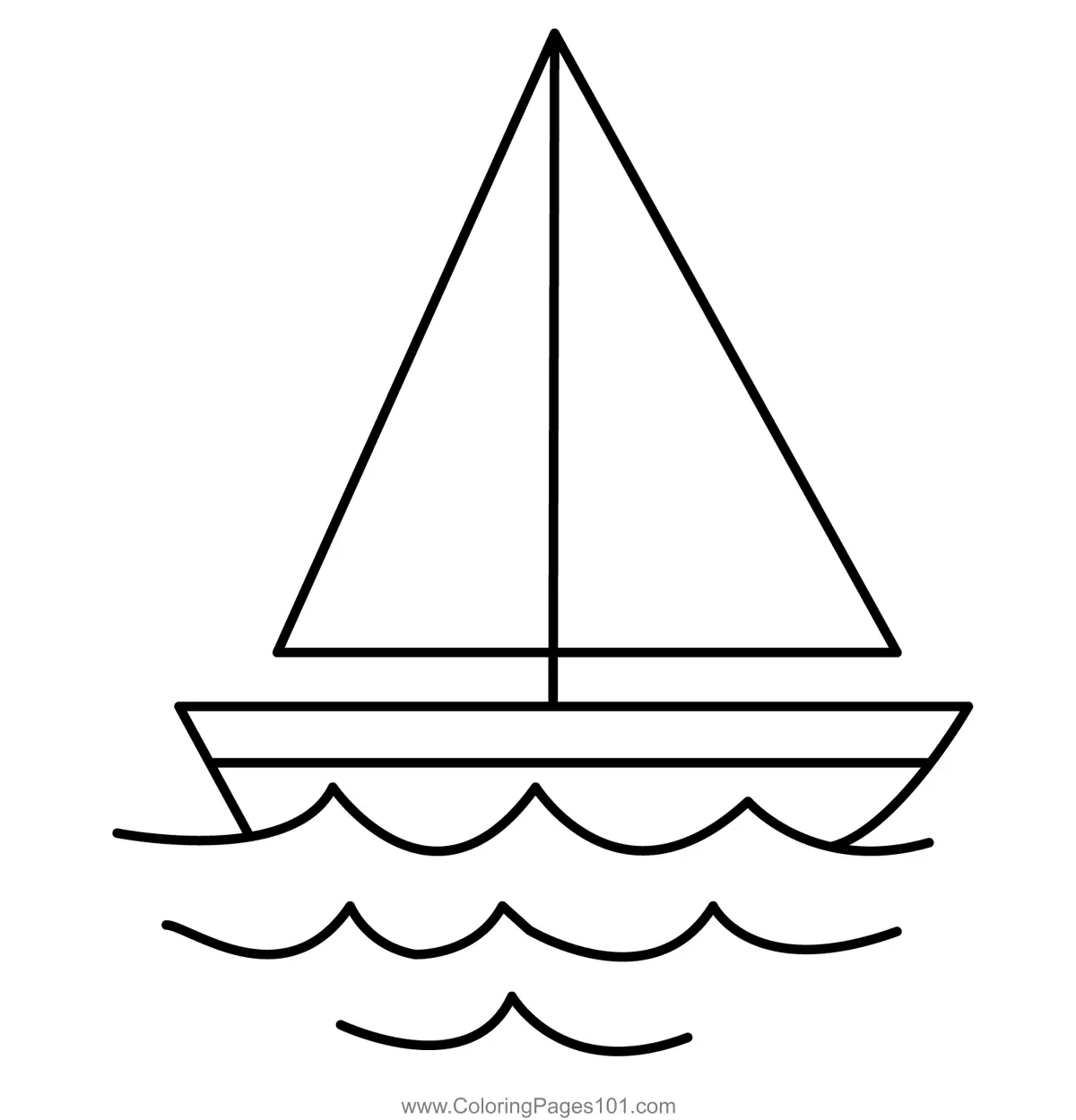Boats Coloring Pages 8