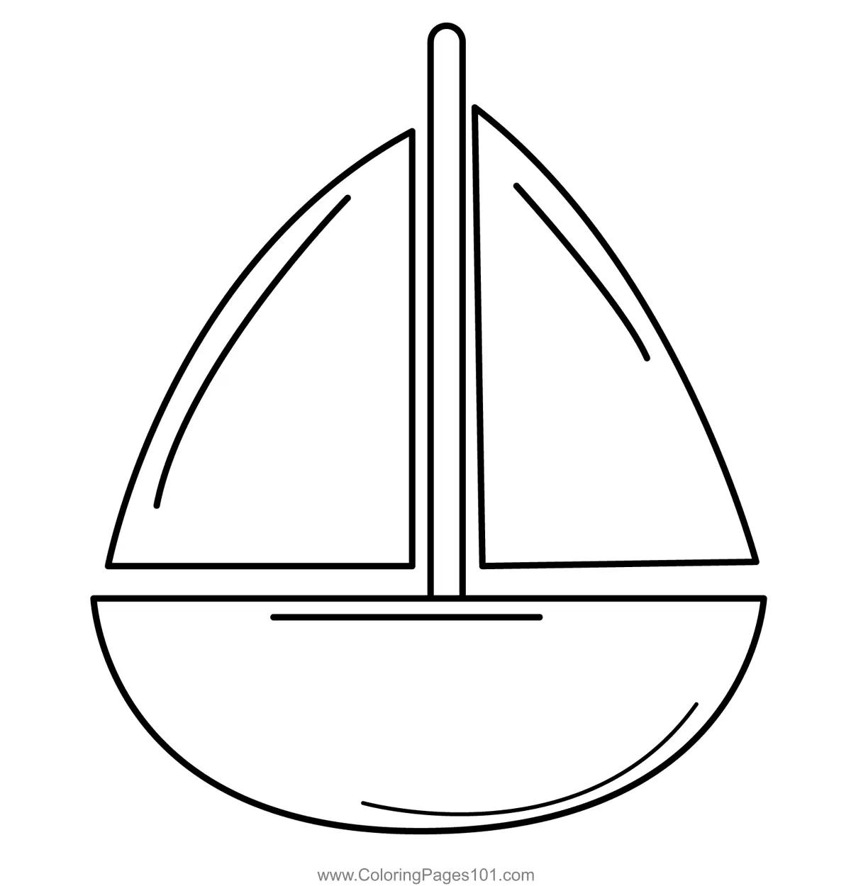 Boats Coloring Pages 9