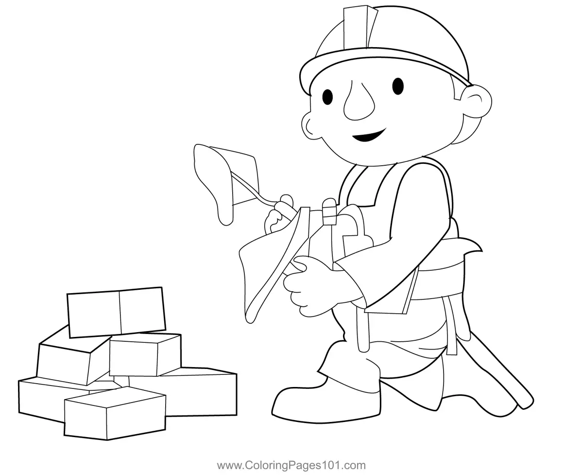 Bob the Builder Coloring Pages 1