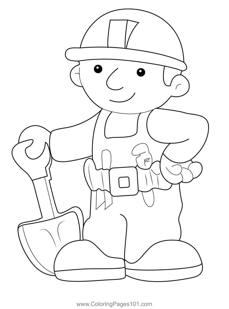 Bob the Builder Coloring Pages 11