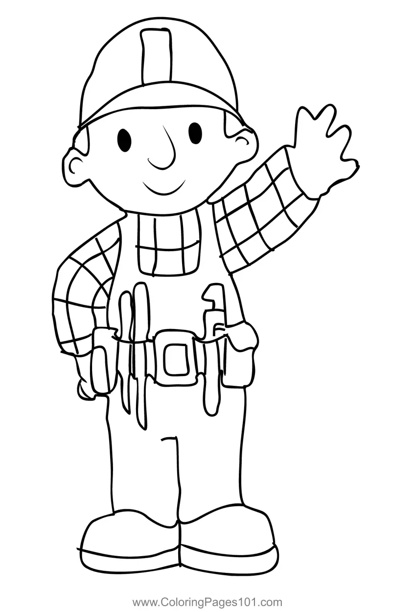 Bob the Builder Coloring Pages 8