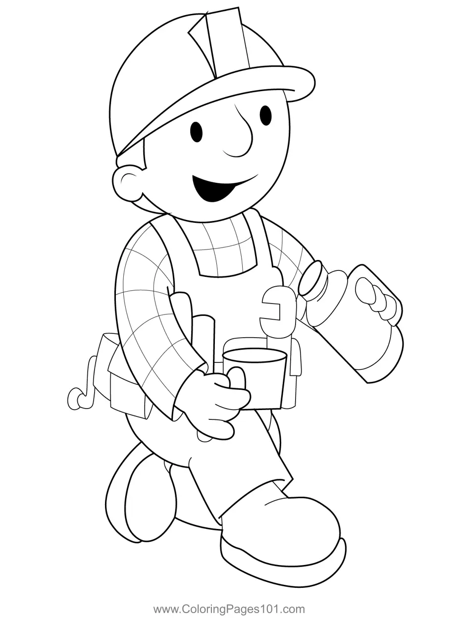 Bob the Builder Coloring Pages 9
