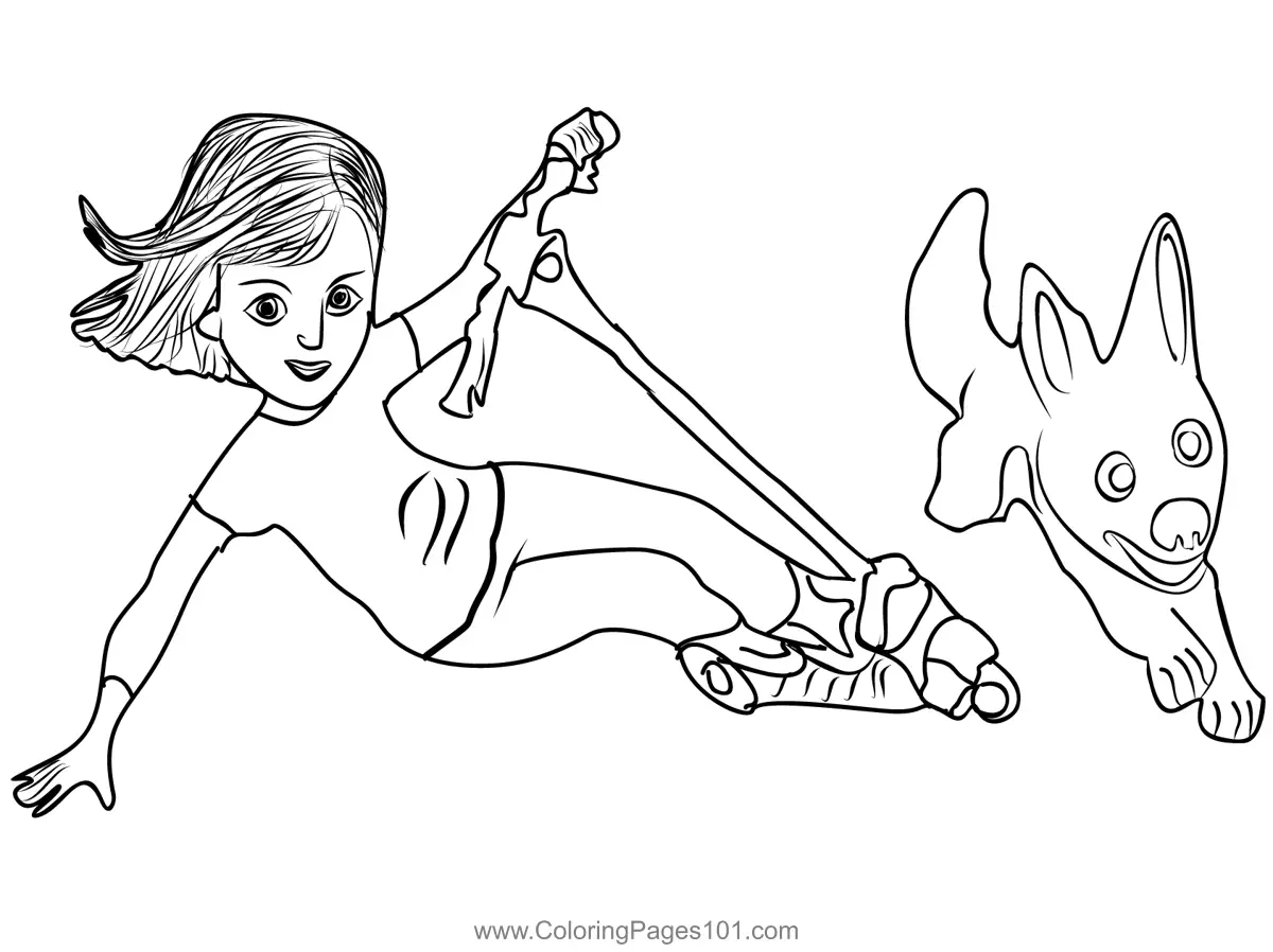 Bolt Coloring Pages 5