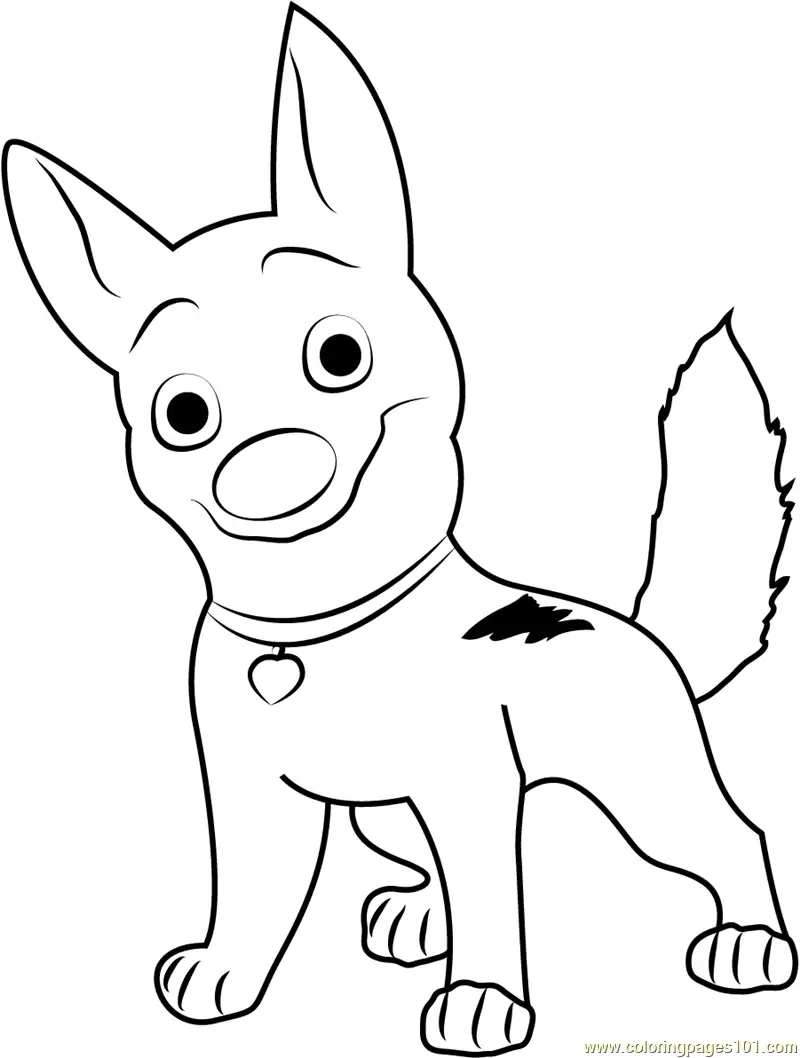 Bolt Coloring Pages 9