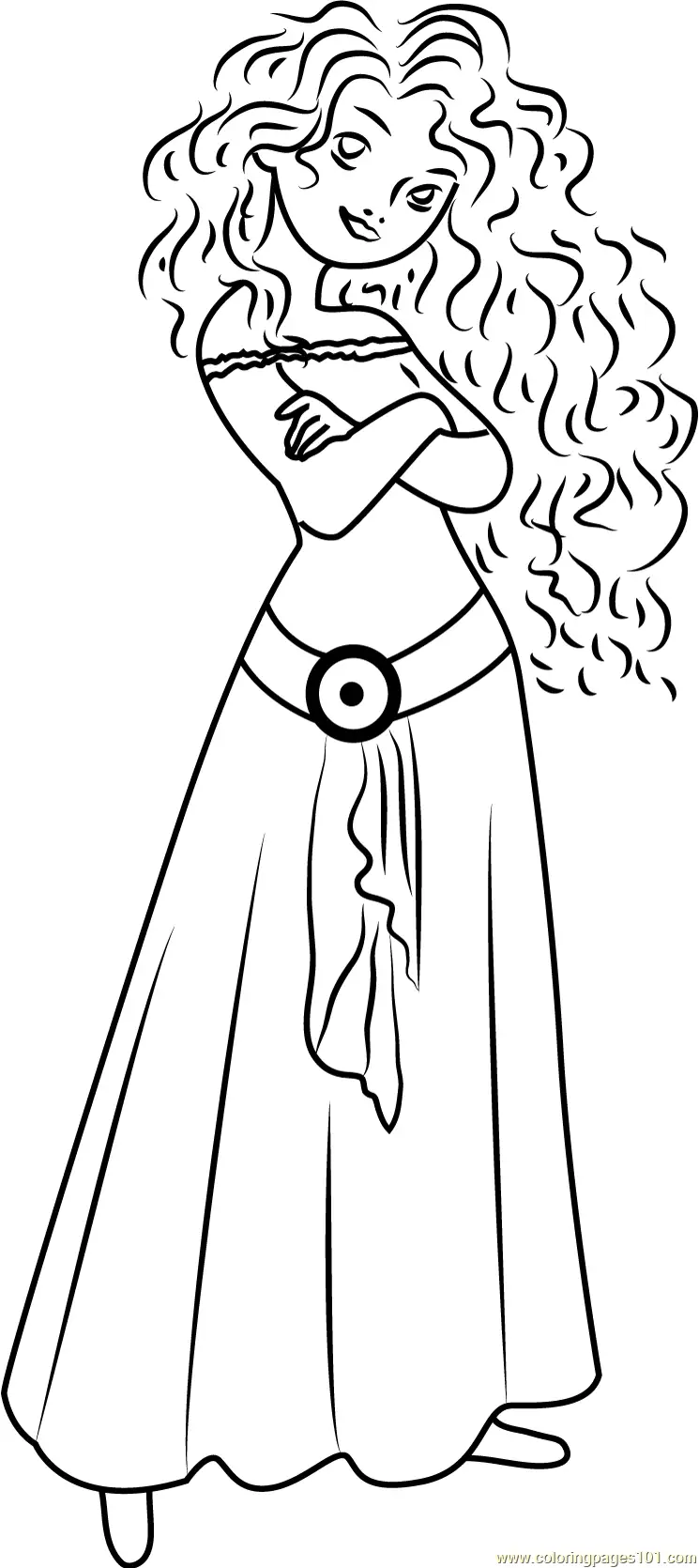 Brave Coloring Pages 11