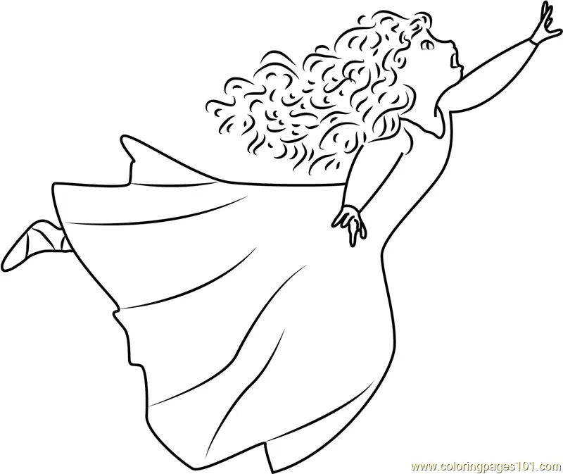 Brave Coloring Pages 5
