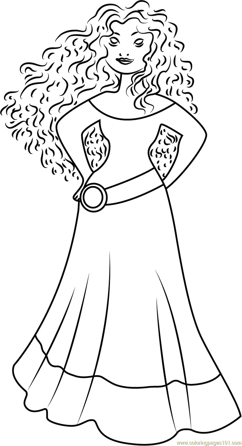 Brave Coloring Pages 6