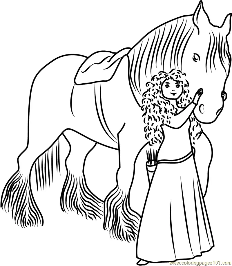 Brave Coloring Pages 8