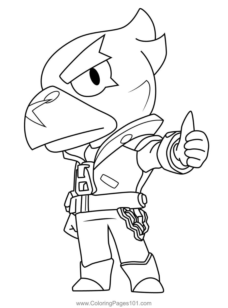 Brawl Stars Coloring Pages 6