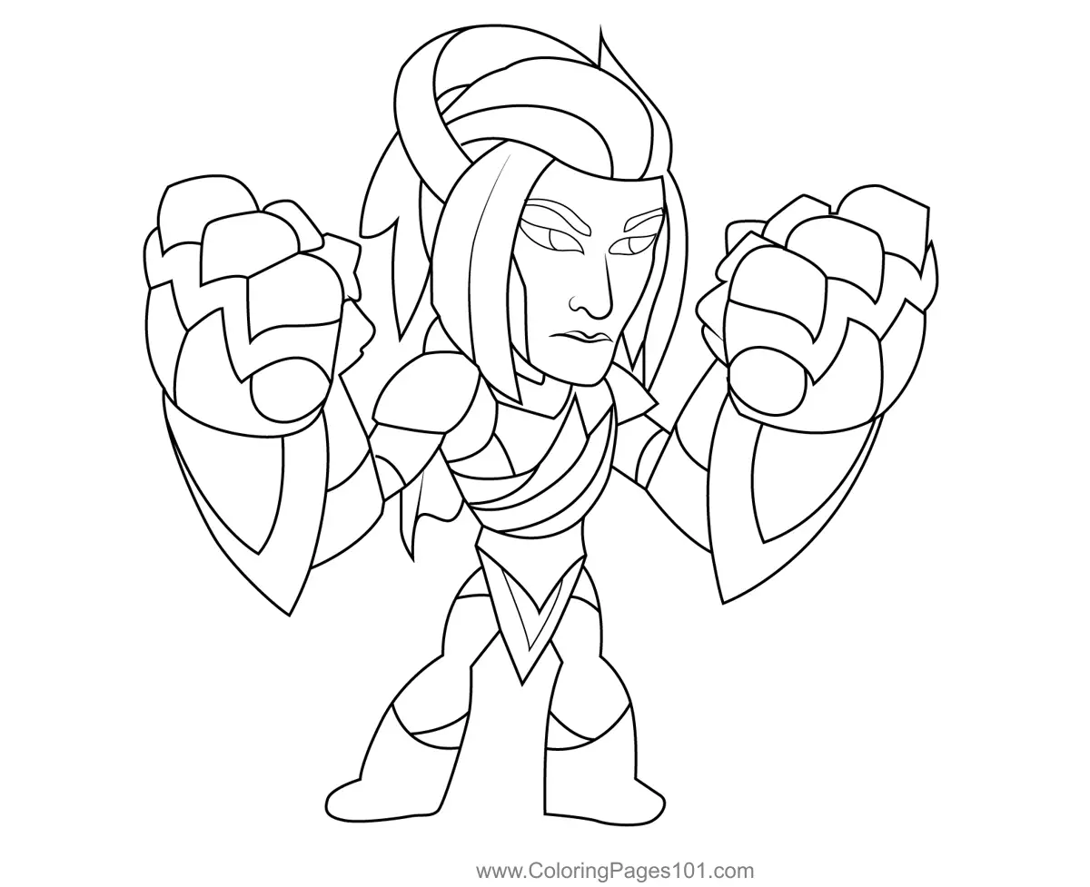 Brawlhalla Coloring Pages 6