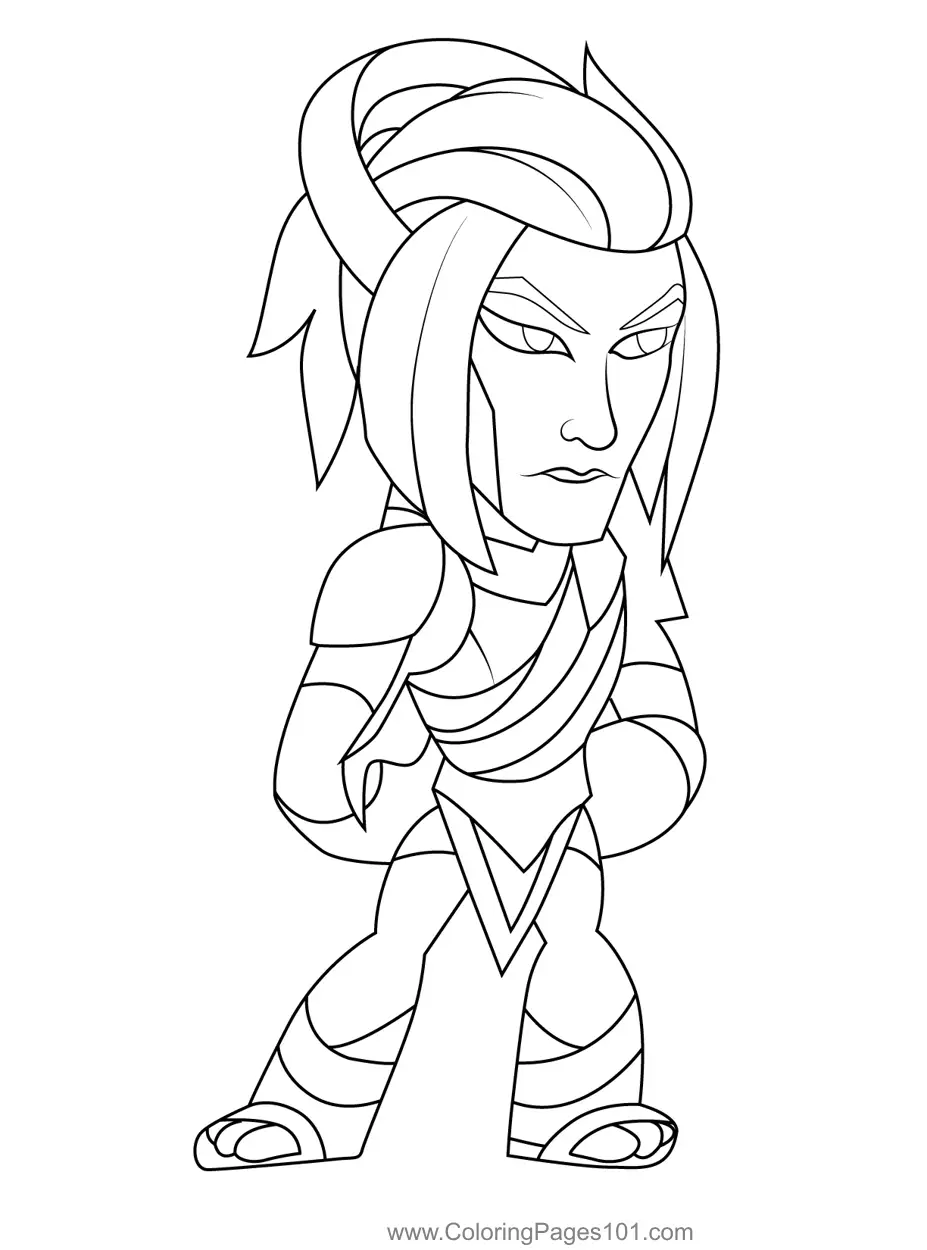Brawlhalla Coloring Pages 7