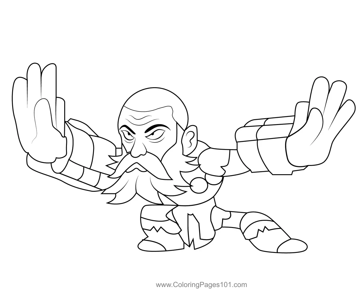 Brawlhalla Coloring Pages 9