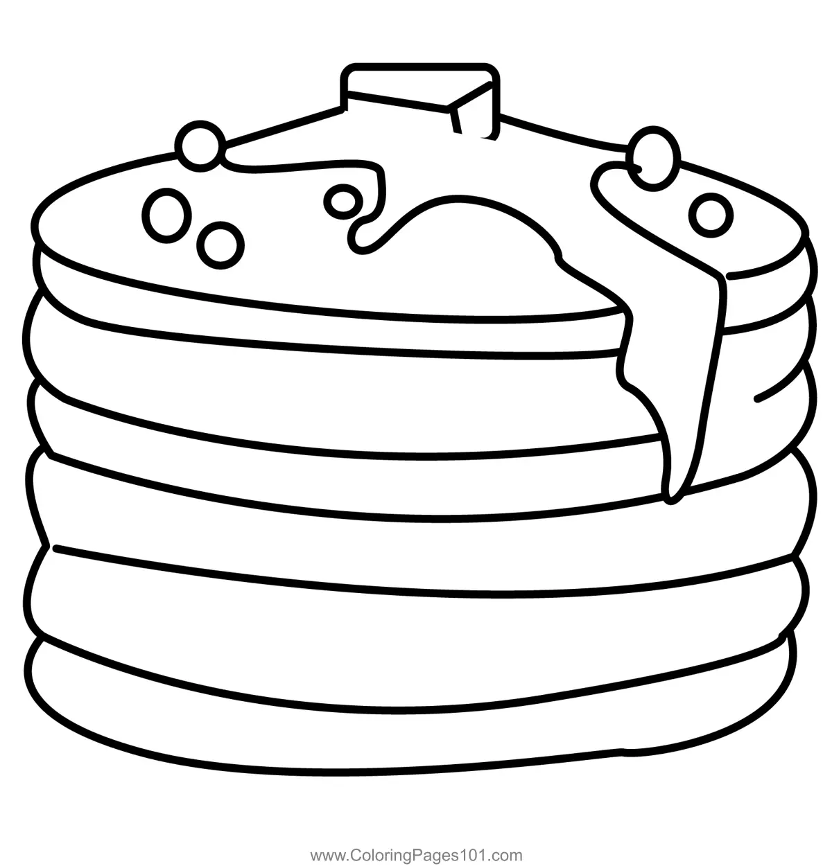 Breakfast Coloring Pages 10