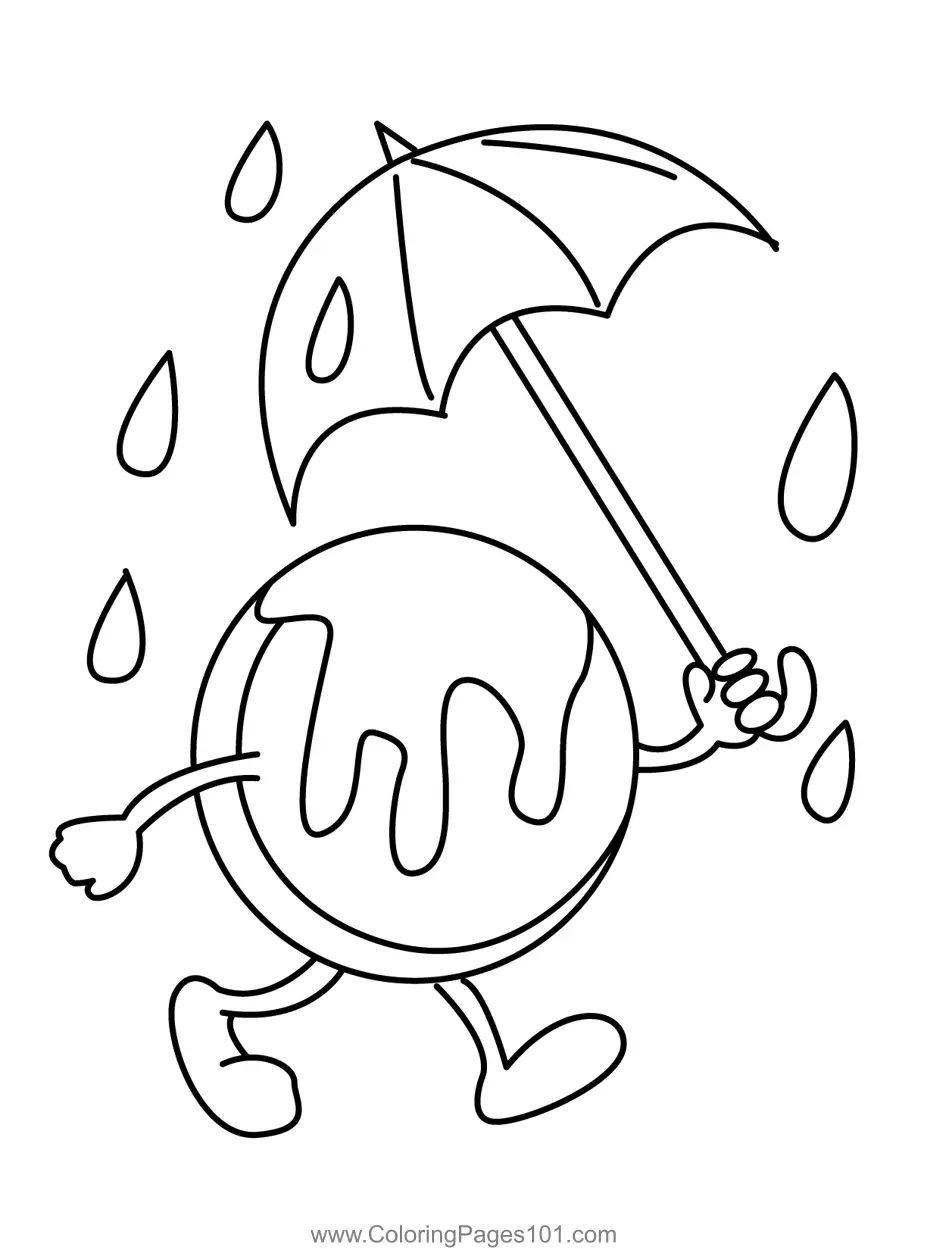 Breakfast Coloring Pages 2