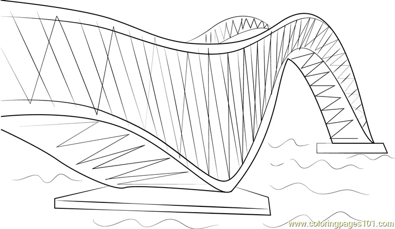 Bridges Coloring Pages 10