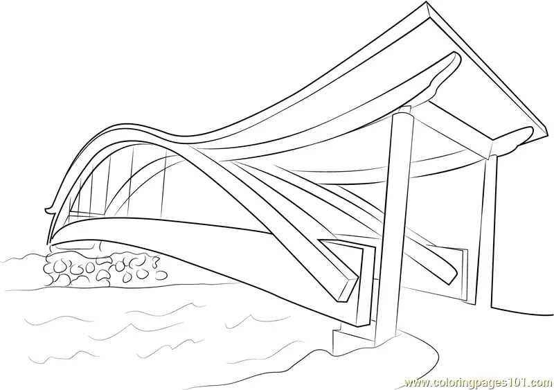 Bridges Coloring Pages 11