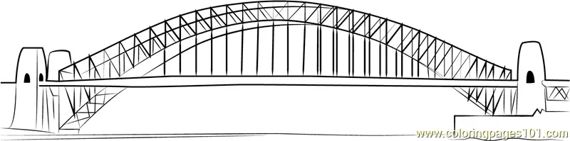 Bridges Coloring Pages 5