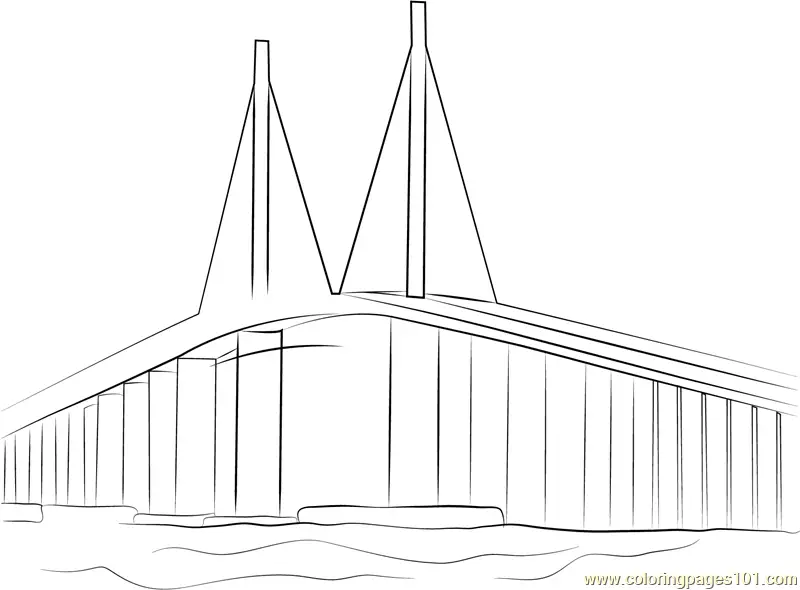 Bridges Coloring Pages 6
