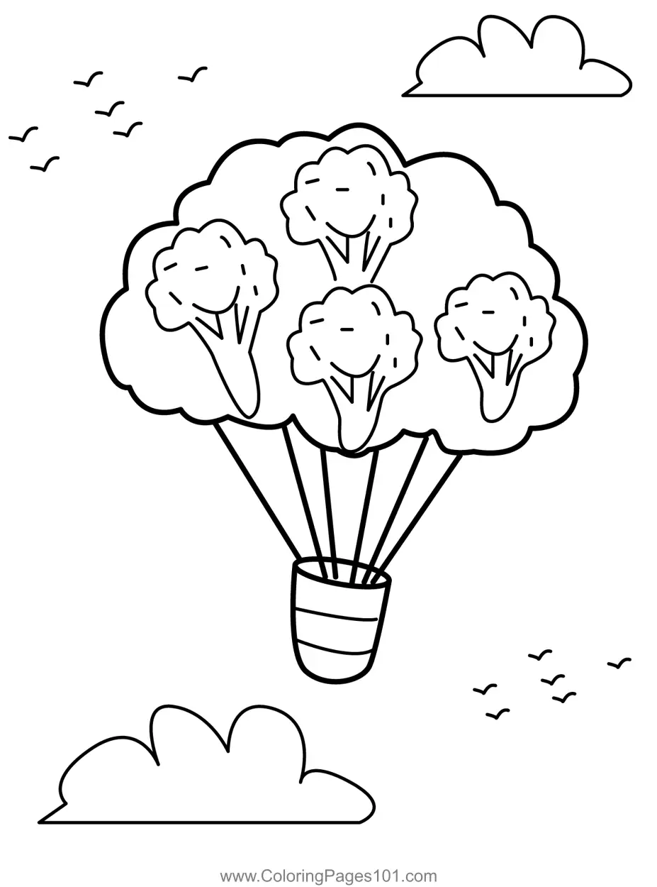 Broccoli Coloring Pages 9
