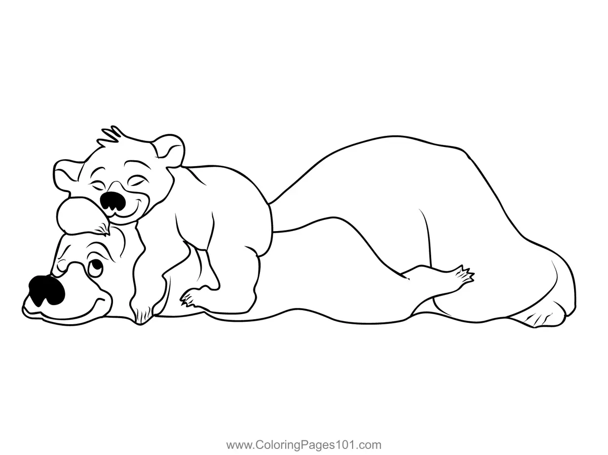 Brother Bear Coloring Pages 5