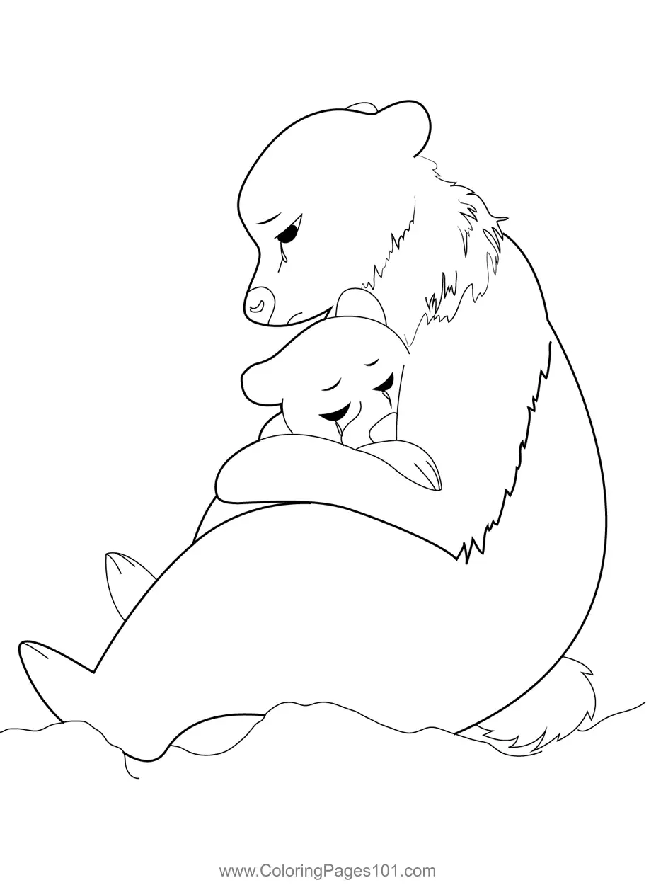 Brother Bear Coloring Pages 6