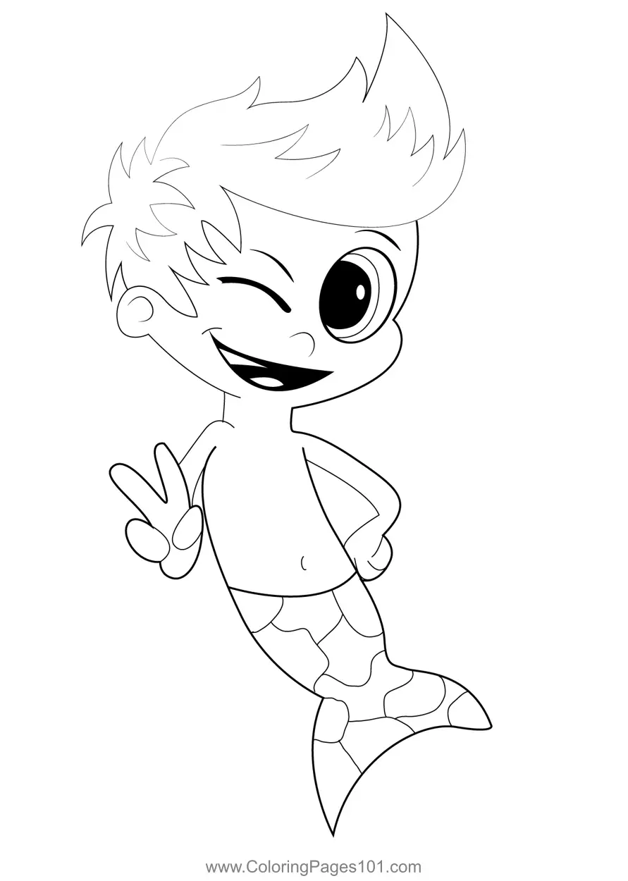 Bubble Guppies Coloring Pages 8
