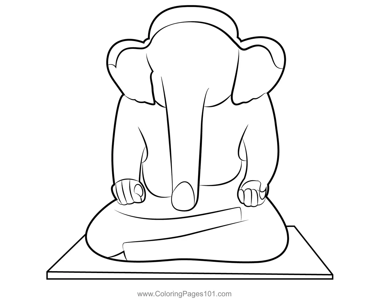 Buddhism Coloring Pages 6