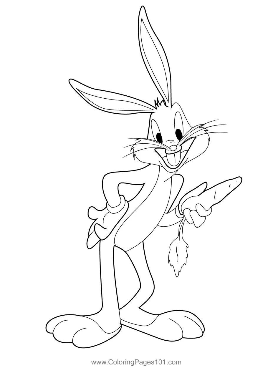 Bugs Bunny Coloring Pages 11