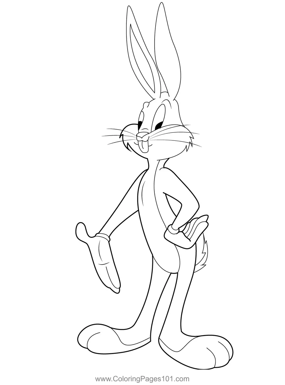 Bugs Bunny Coloring Pages 2