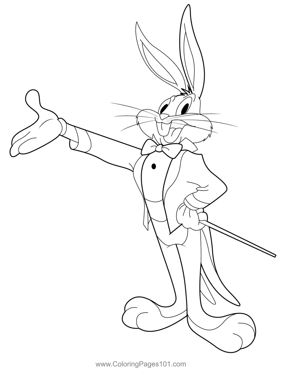 Bugs Bunny Coloring Pages 5