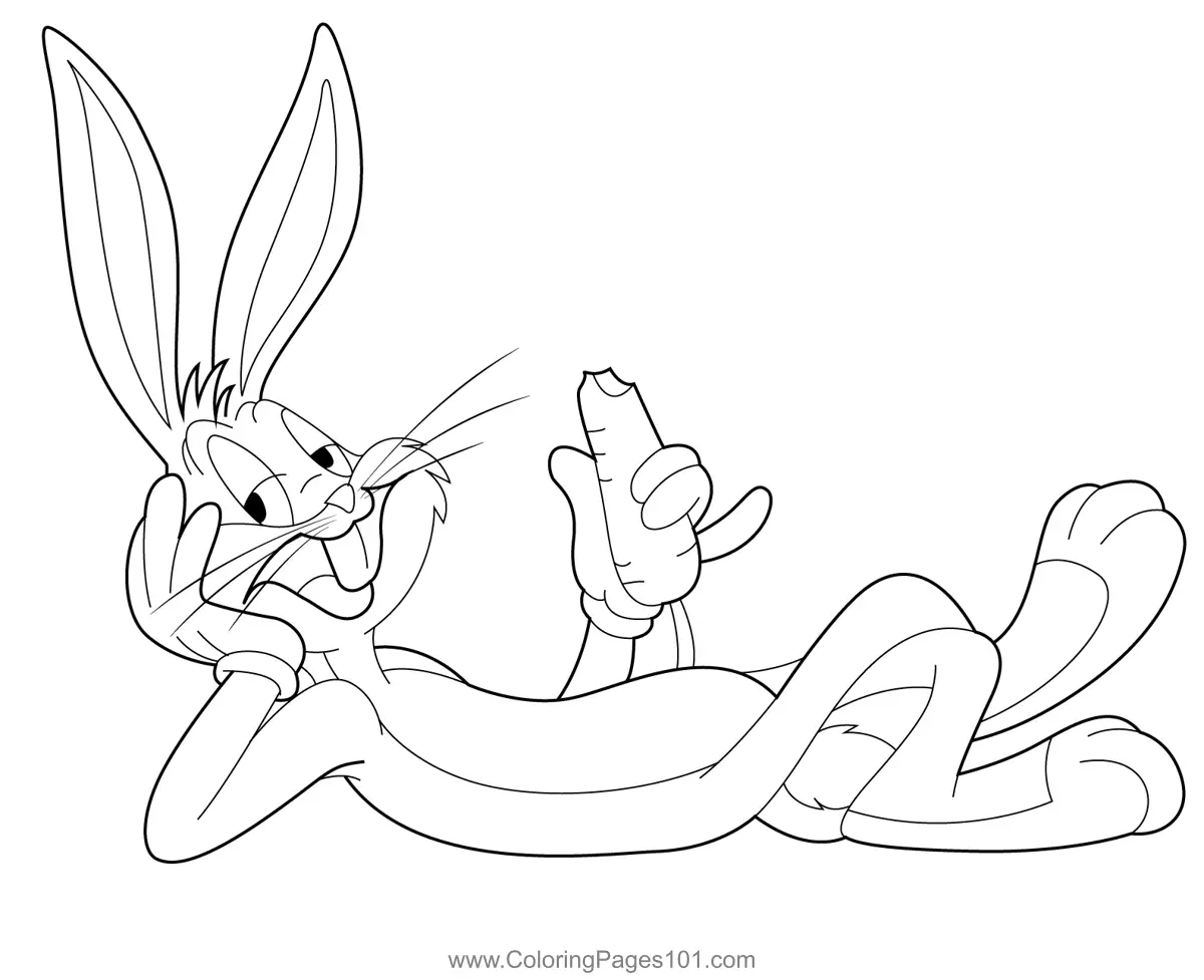 Bugs Bunny Coloring Pages 7