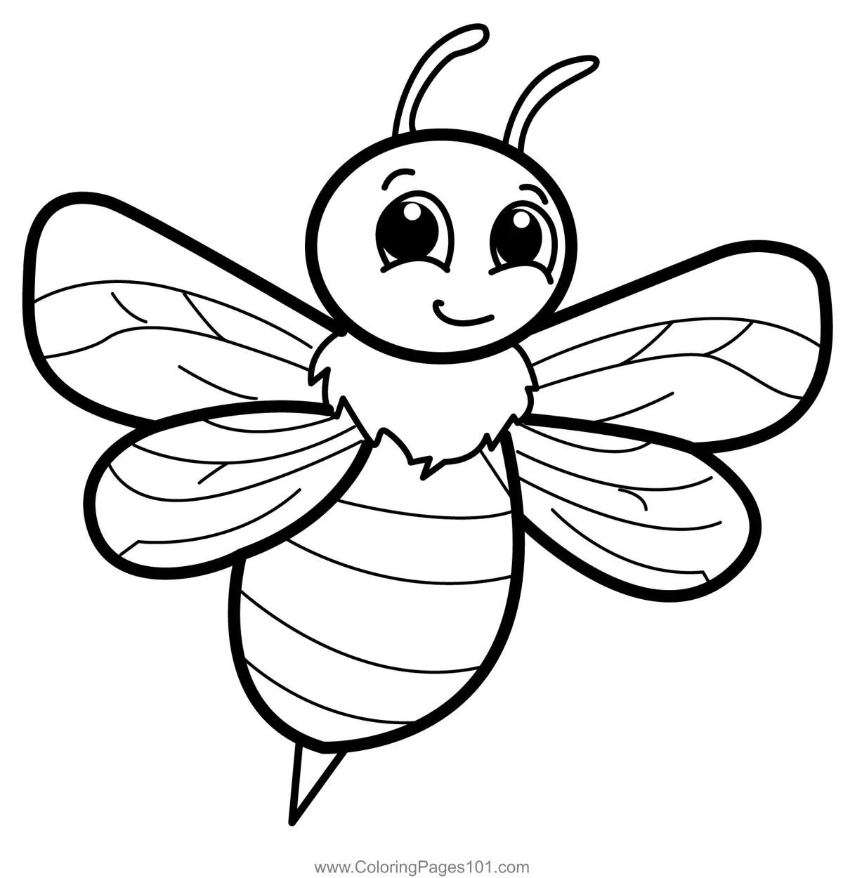 Bumblebees Coloring Pages 11