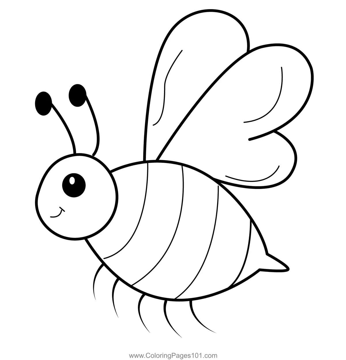 Bumblebees Coloring Pages 9