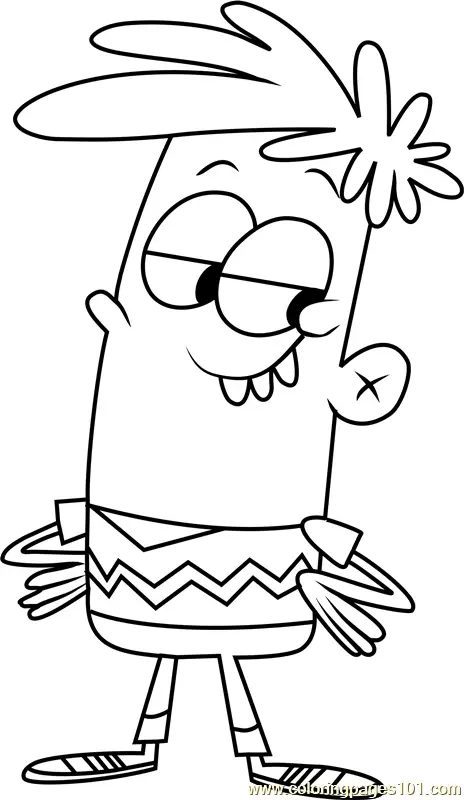 Bunsen Is a Beast Coloring Pages 1