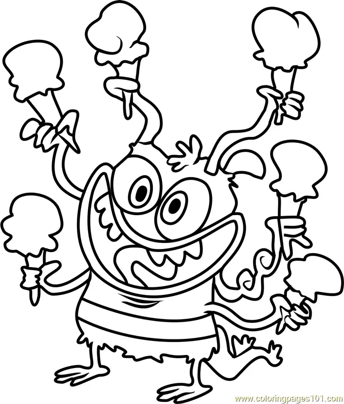 Bunsen Is a Beast Coloring Pages 3