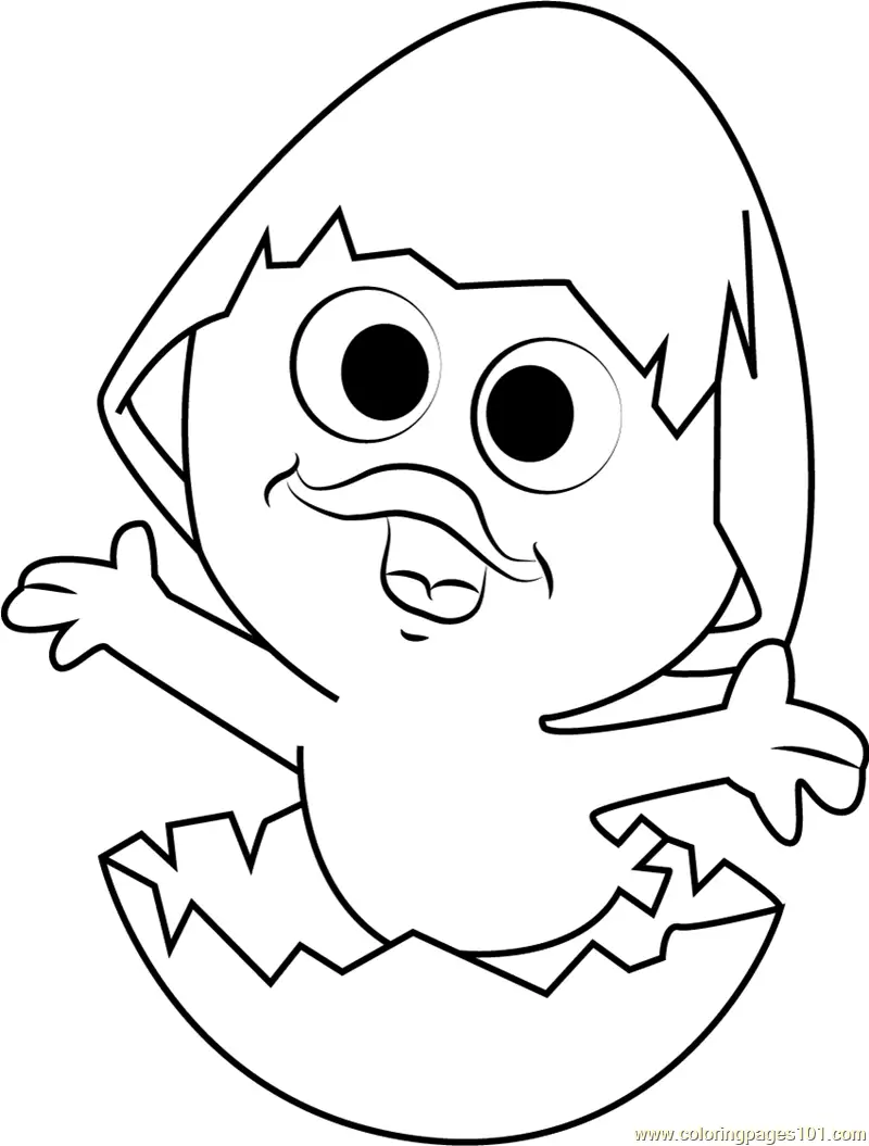 Calimero Coloring Pages 10