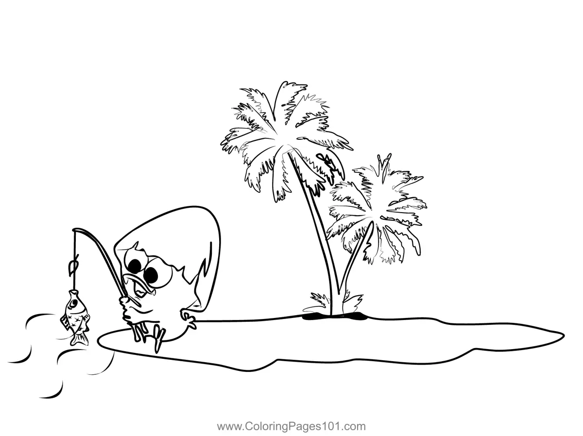 Calimero Coloring Pages 5