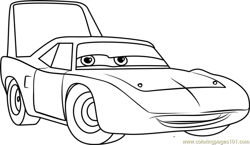 Cars 3 Coloring Pages 2