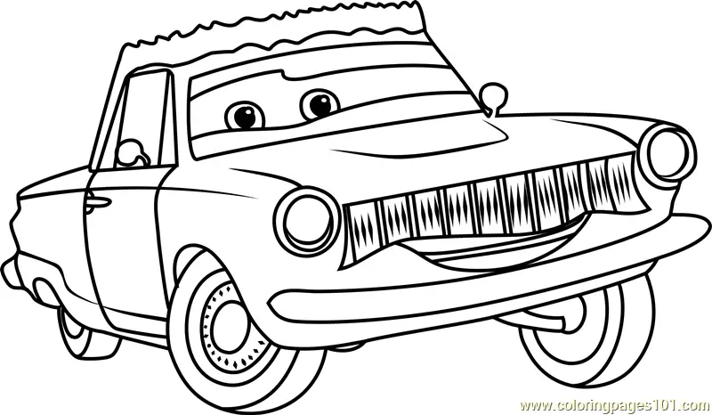 Cars 3 Coloring Pages 8