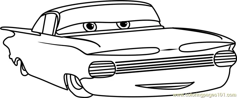 Cars 3 Coloring Pages 9