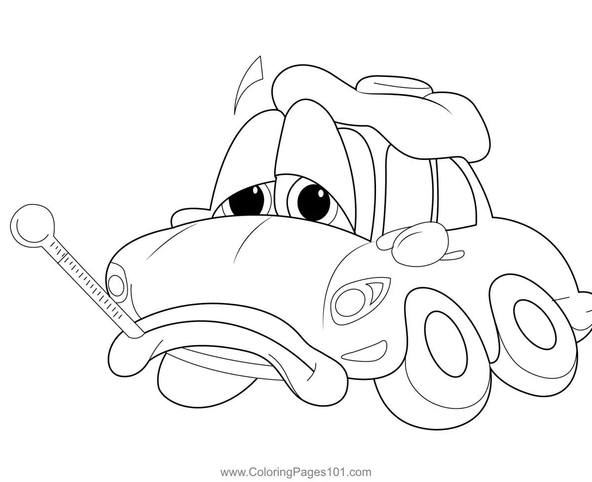 Cars Coloring Pages 1