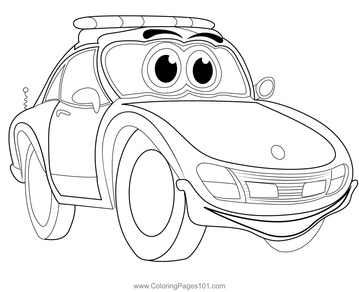 Cars Coloring Pages 10