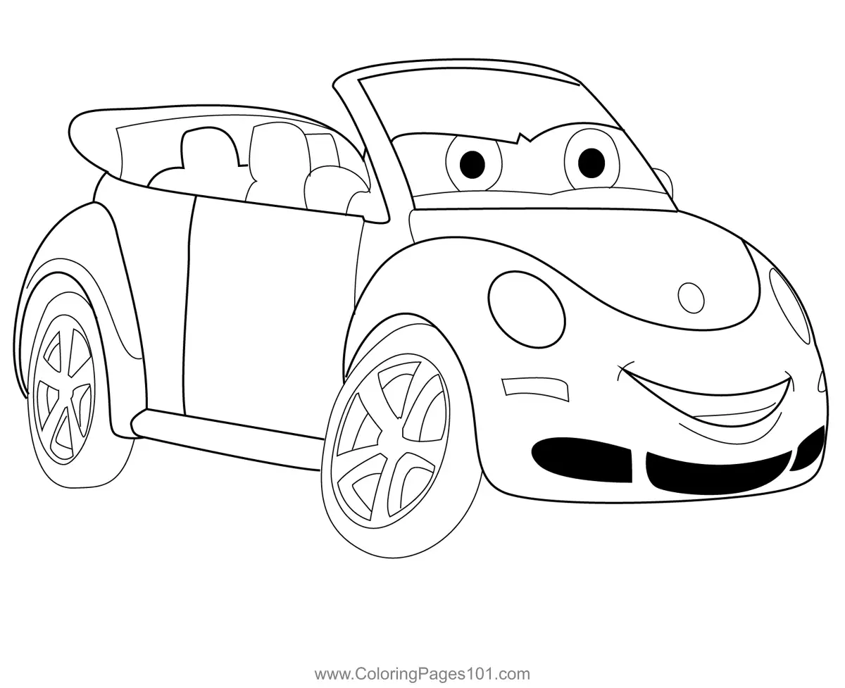 Cars Coloring Pages 11
