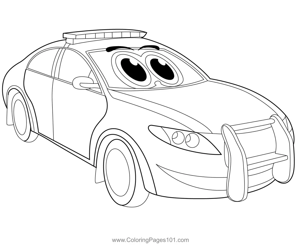 Cars Coloring Pages 12