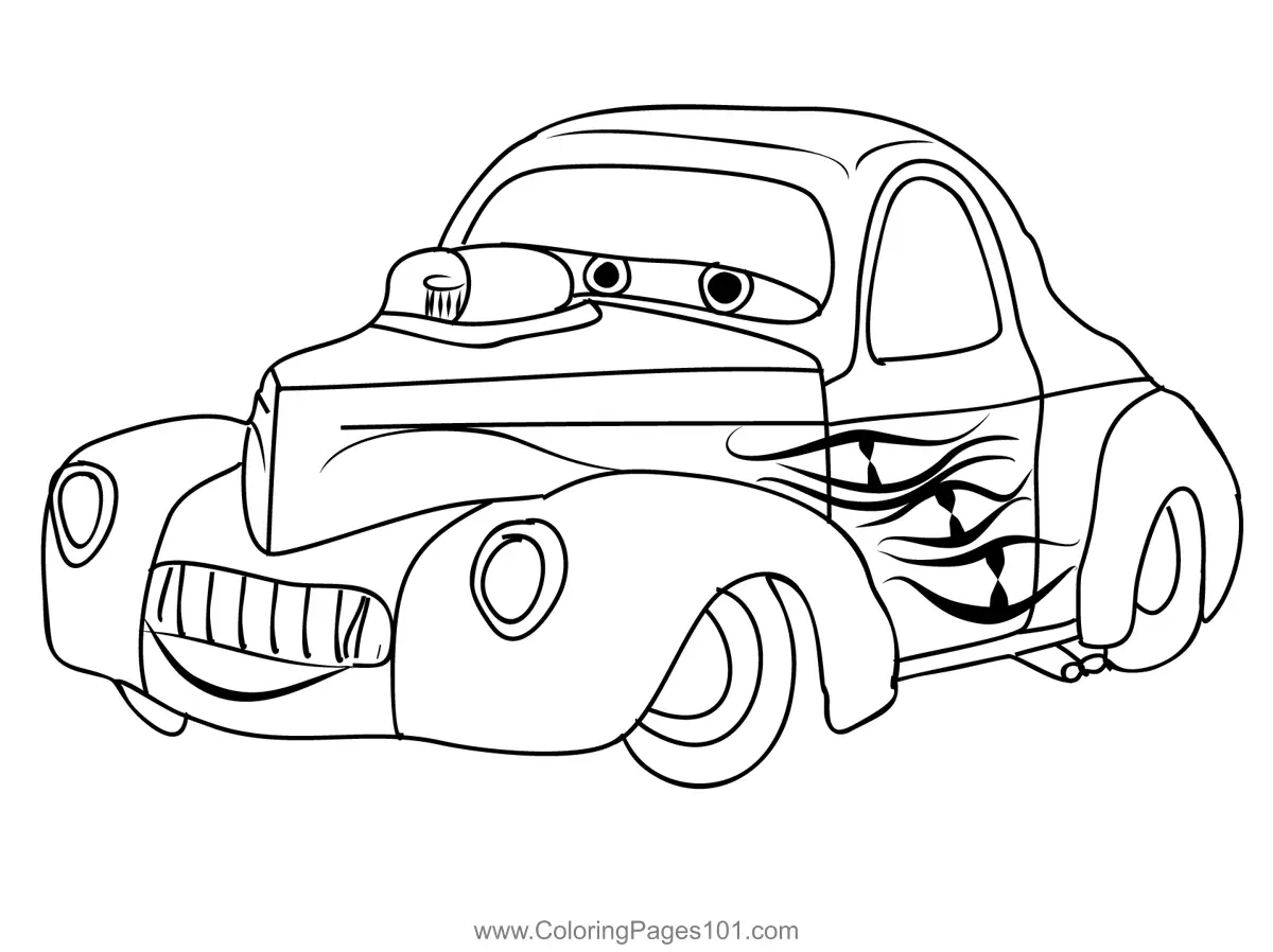 Cars Coloring Pages 3