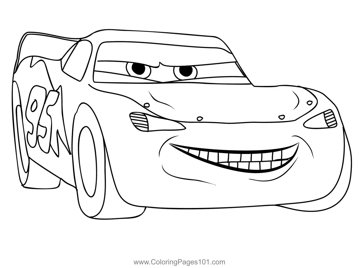 Cars Coloring Pages 4