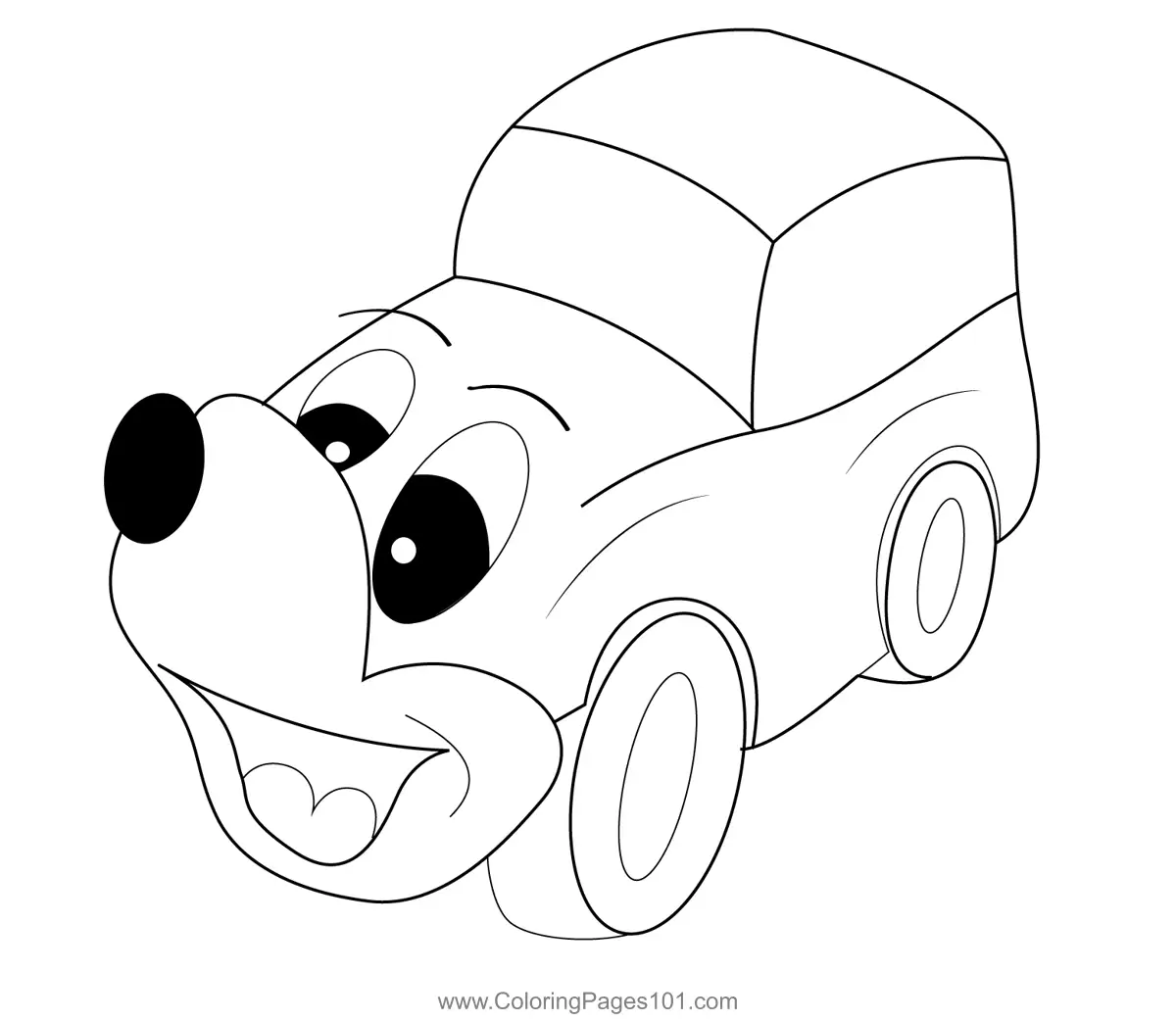 Cars Coloring Pages 6