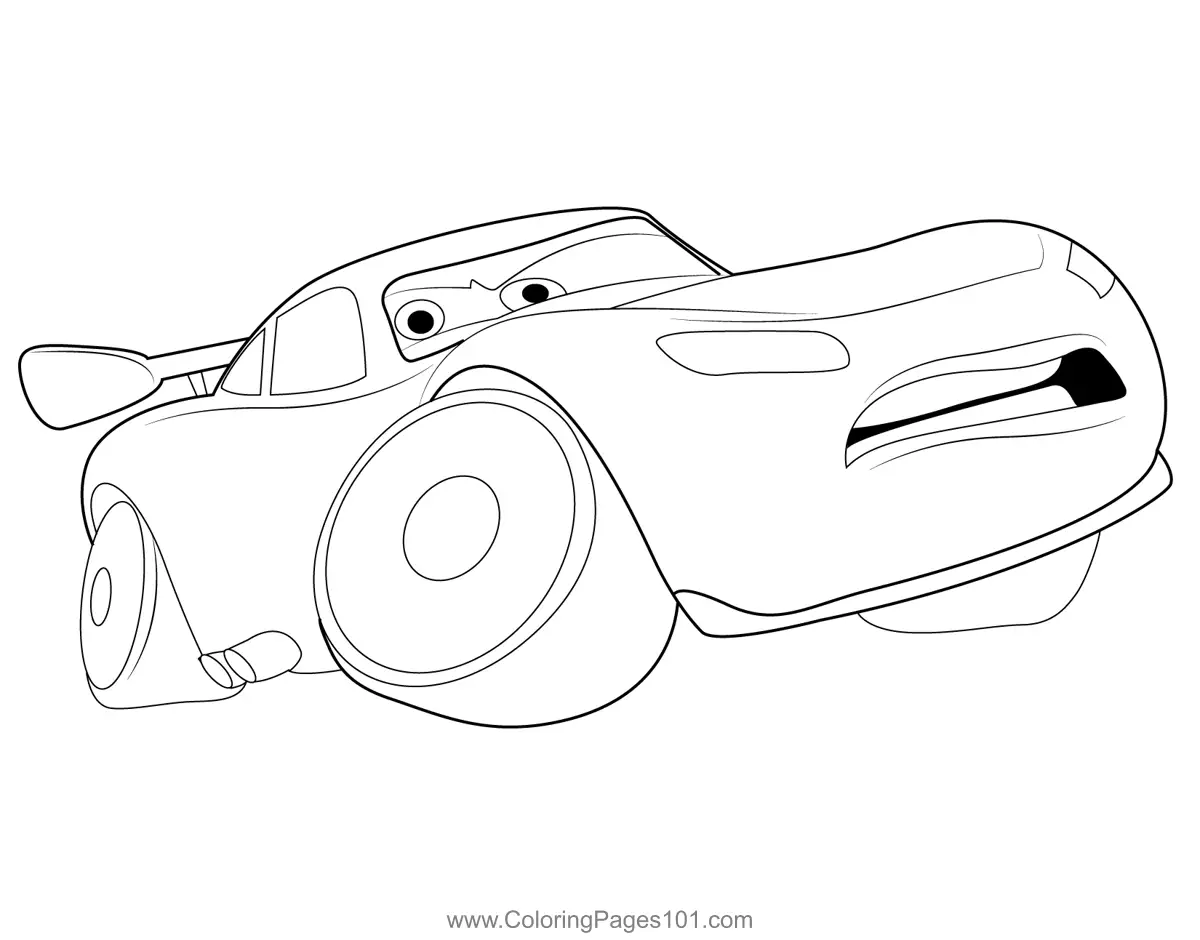 Cars Coloring Pages 7