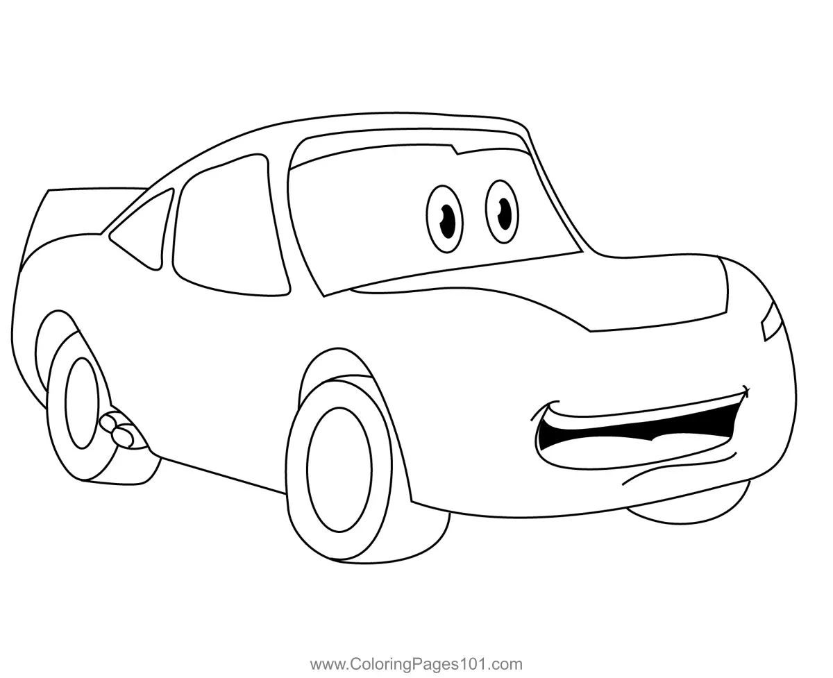 Cars Coloring Pages 8